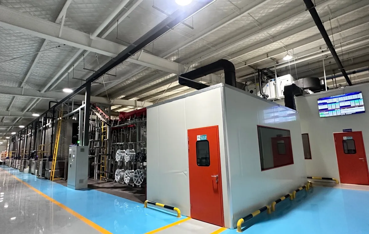 Automatic coating line