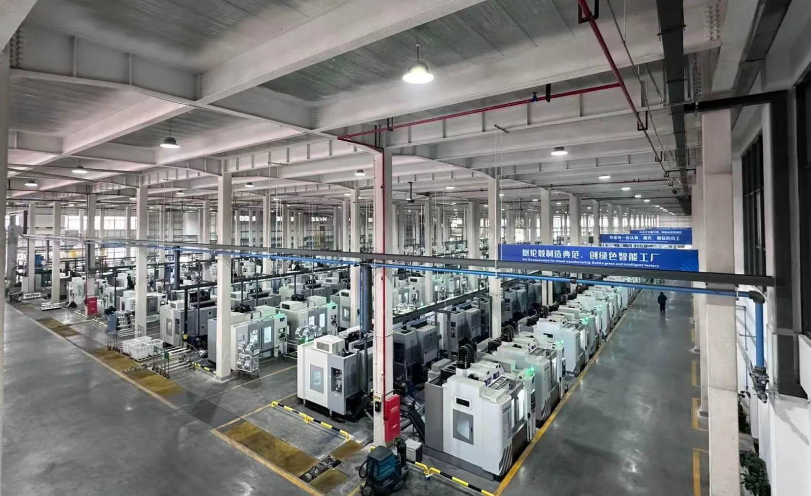 CNC machining workshop